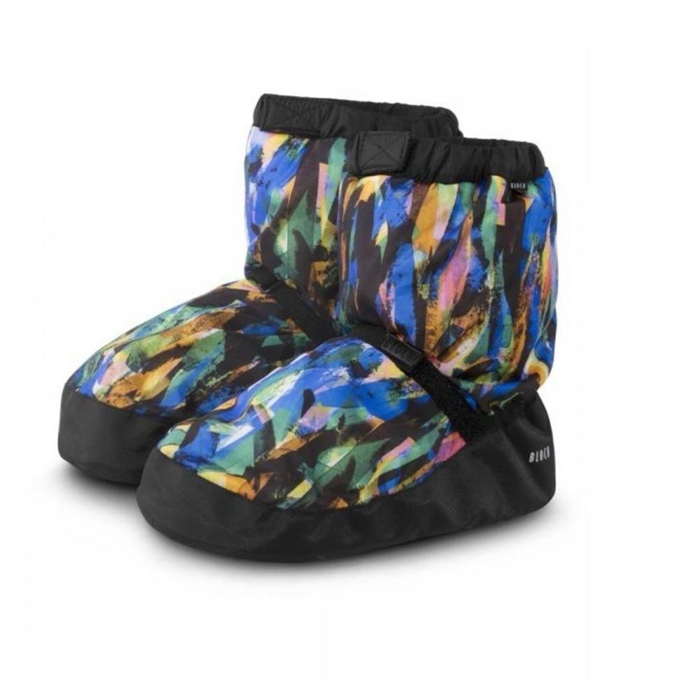 Irina & max Bloch Warm Up Booties  Graffiti  Dance Cozy Comfy